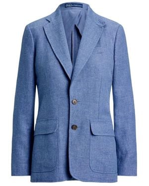 Polo Ralph Lauren Single-Breasted Blazer - Blue