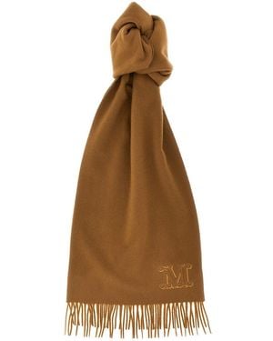 Max Mara 'Wsdalia' Scarf - Natural