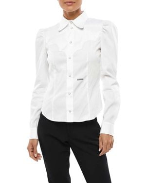 DSquared² Slim Solid Shirt - White