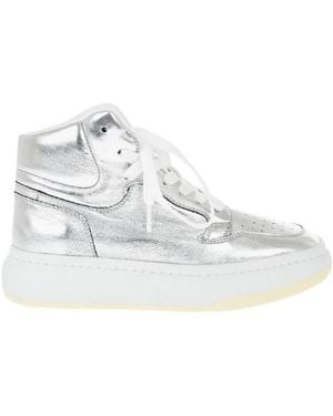 Maison Margiela High-Top Sneakers - Metallic