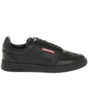 DSquared² Textured Boxer Trainers - Black