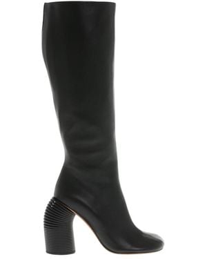 Off-White c/o Virgil Abloh Leather Boots - Black