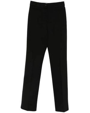 Valentino Straight Fit Trousers - Black