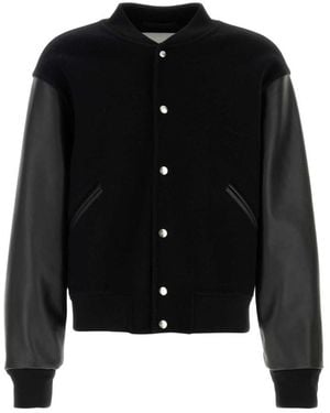 Jil Sander Regular Bomber Jacket - Black
