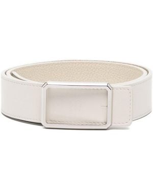 Maison Boinet Off None Solid Casual Belt - Natural