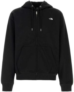 The North Face Logo Relaxed Hoodie - Black