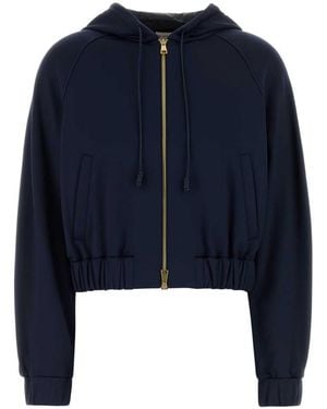 Moncler Hood Sweater - Blue