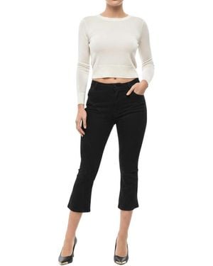Mugler Bootcut Mid Rise Jeans - Black