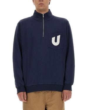 Umbro Logo Sweatshirts - Blue
