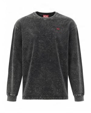 DIESEL Dark Logo T-Shirt - Grey