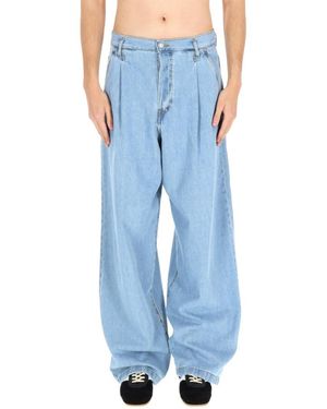 Dries Van Noten Loose Jeans - Blue