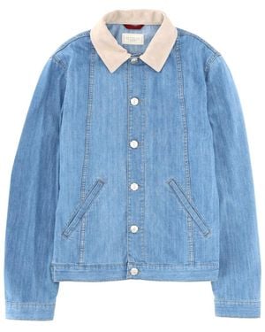 Brunello Cucinelli Solid Jackets - Blue