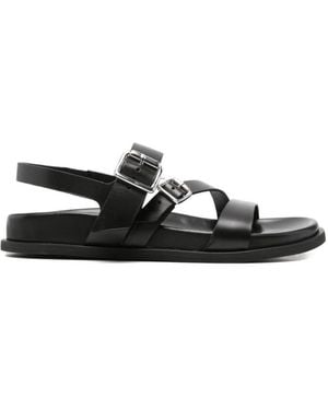 Guglielmo Rotta Leather Sandals - White
