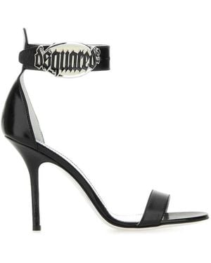 DSquared² Dsquared Leather Sandals - Black