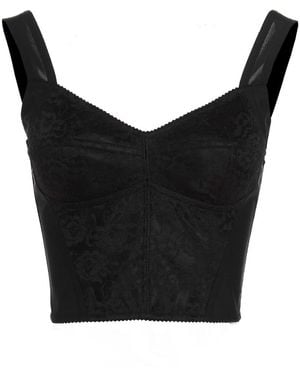 Dolce & Gabbana '90S’ Bustier - Black