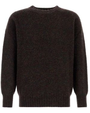 Howlin' Crewneck Solid Sweater - Black