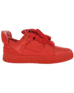 1989 STUDIO Leather Low-Top Sneakers - Red