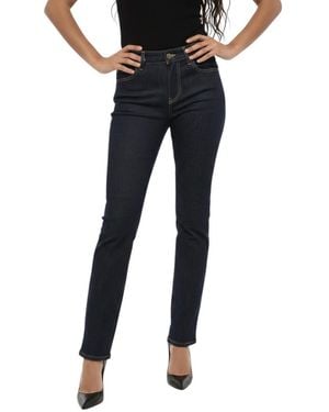 Washington DEE-CEE U.S.A. Straight High Rise Jeans - Black
