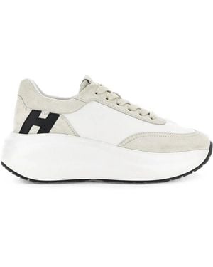 Hogan Logo Sneakers - White