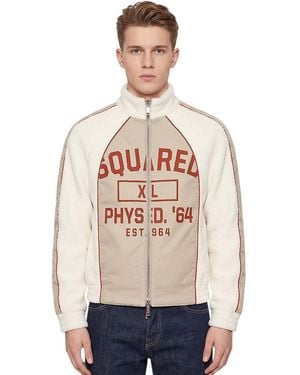 DSquared² Mock Collar Jacket - Natural