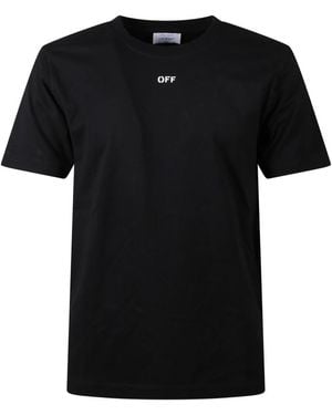 Off-White c/o Virgil Abloh Logo T-Shirt - Black