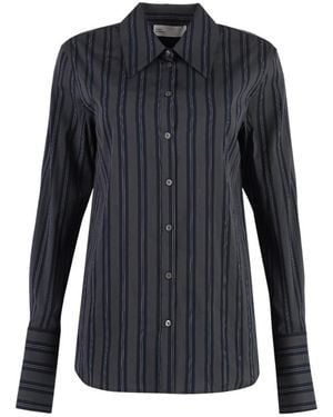 Tory Burch Stripes Shirt - Blue