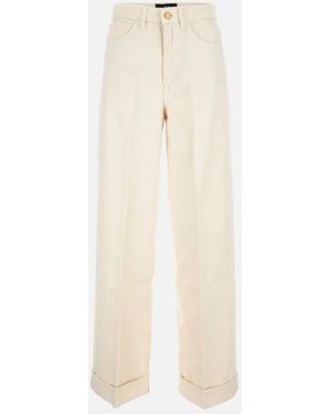 3x1 Flip Cuffed Jeans - White
