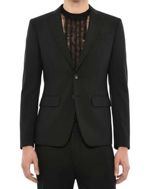 DSquared² Peaked Lapel Blazer - Black