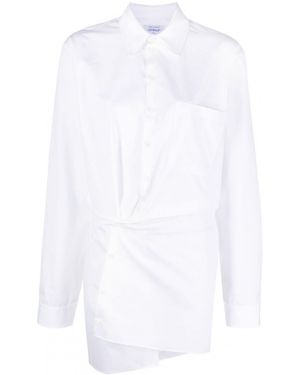 Off-White c/o Virgil Abloh Cotton Shirt Dress - White