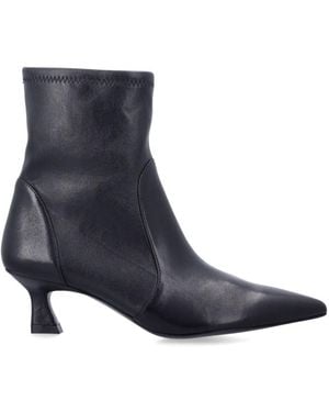 Stuart Weitzman Leather Classic Boots - Blue