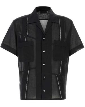 Magliano Cotton Broken Shirt - Black