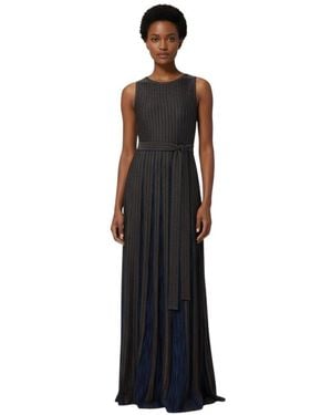 Missoni Crew Neck Long Dress - Black