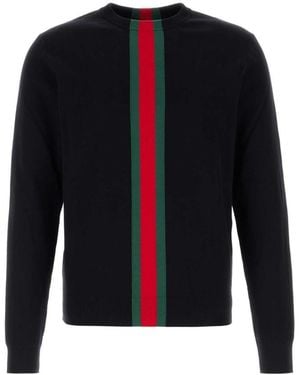 Gucci Crew Neck Sweater - Blue