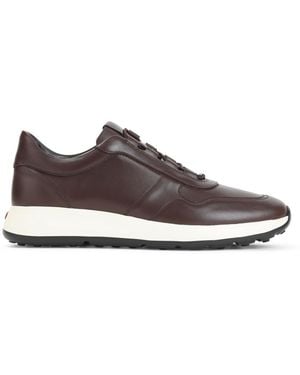 Tod's Leather Low-Top Sneakers - Brown