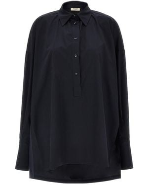 DI.LA3 PARI' Cotton Shirt - Blue