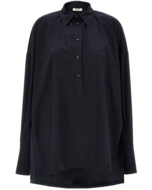 DI.LA3 PARI' Cotton Shirt - Blue
