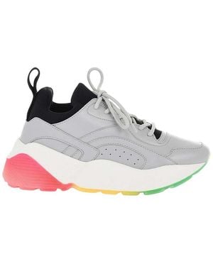 Stella McCartney Color Block Sneakers - White