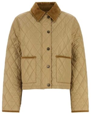 Burberry Nylon Jacket - Natural