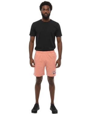 Harmony Regular Logo Shorts - Black