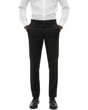 Corneliani Flat Front Pants - Black