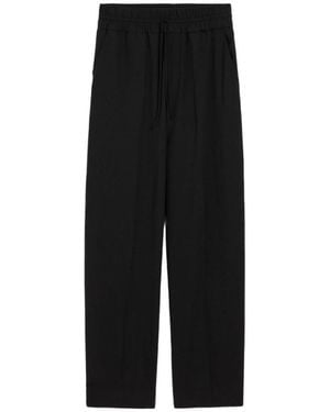 Ami Paris Drawstring Pants - Black