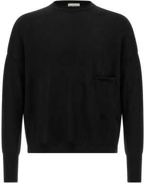 Ma'ry'ya Wool Sweater - Black