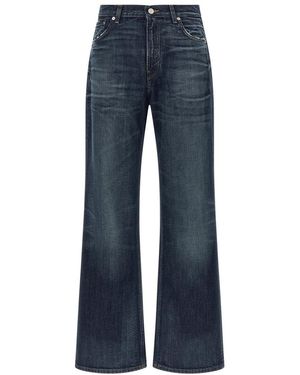 Haikure Dark High Rise Jeans - Blue