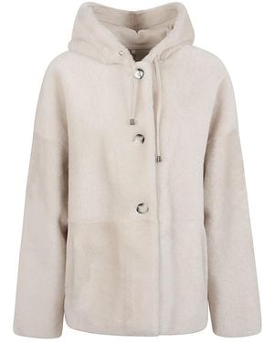 Enes Off Sofia Hooded Jacket - Natural