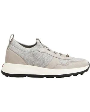 Tod's Logo Sneakers - White