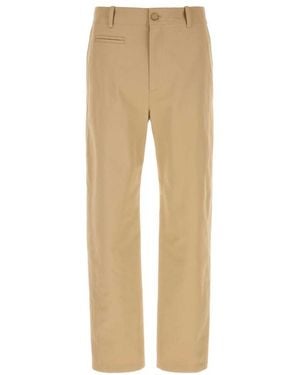 Givenchy Flat Front Pants - Natural