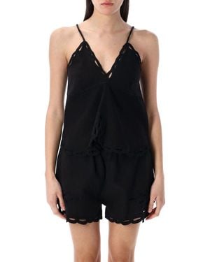 Isabel Marant Tomeki Tank Top - Black