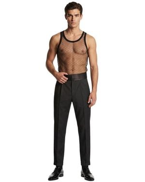 DSquared² Regular Solid Pants - Black