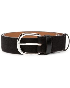 Alysi Solid Formal Belt - Black