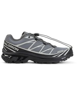 Salomon Xt-6 Protective Low-Top Trainers - Grey